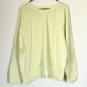 NWT Abound by Nordstrom Green Crewneck Long Sleeve Light Pullover Sweater - 2X